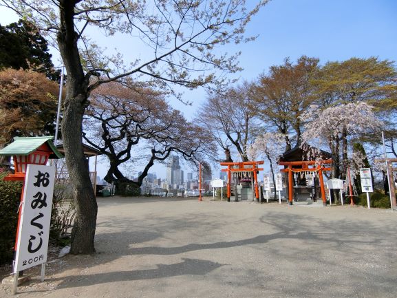 愛宕神社　高台からの景色も美しいです